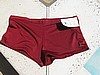 SOLD - NOS Vintage 80's Surf King Burgundy Square Cut Swim Trunks 36